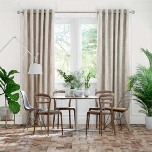 Rèm vải cửa sổ chống nắng đẹp