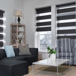 Rèm Roman Hàn Quốc Combi kéo tay