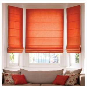 Rèm Roman vải Cam